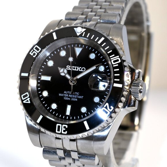 Custom SekoMod “Submariner” style with NH35 Movement 44mm Automatic Diver Watch - Picture 2 of 8